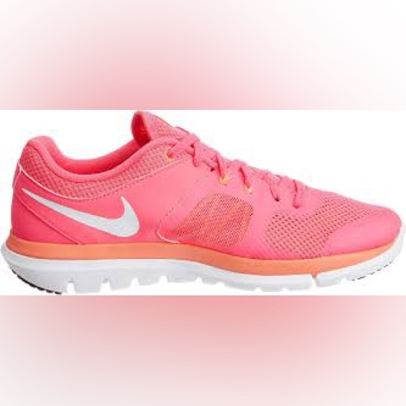 Nike Shoes - 🔥 Nike Flex Women’s Training Running Shoes – Hot Pink / Orange – Size 8